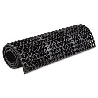 Crown Safewalk Heavy-Duty Anti-Fatigue Drainage Mat, General Purpose, 36 x 60, Black (CWNWSTF35BLA)