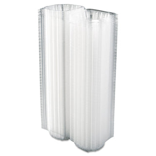 Dart® ClearSeal Hinged-Lid Plastic Containers, 6 x 5 4/5 x 3, Clear, 500/Carton (DCCC57PST1)