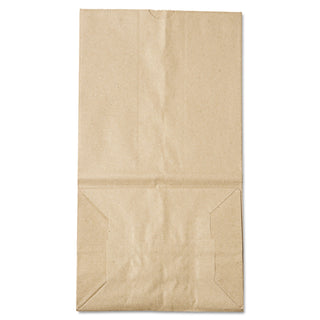 General Grocery Paper Bags, 40 lbs Capacity, #25 Squat, 8.25"w x 6.13"d x 15.88"h, Kraft, 500 Bags (BAGGK25S-500)
