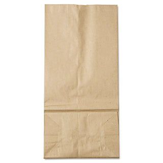 General Grocery Paper Bags, 40 lbs Capacity, #16, 7.75"w x 4.81"d x 16"h, Kraft, 500 Bags (BAGGK16-500)