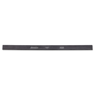 Unger® ErgoTec Replacement Squeegee Blades, 14" Wide, Black Rubber, Soft, 12/Pack (UNGRT35)