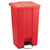Rubbermaid® Commercial Indoor Utility Step-On Waste Container, 23 gal, Plastic, Red (RCP6146RED) (6146RD)