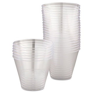 WNA Comet Comet Smooth Wall Tumblers, 9oz, Clear, Squat, 25/Pack, 20 Packs/Carton (WNAT9S)
