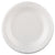 Dart® Quiet Classic Laminated Foam Dinnerware, Plate, 10 1/4", White, 125/Pk, 4 Pks/Cs (DRC10PWQR)