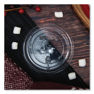 SOLO® Straw-Slot Cold Cup Lids, 9oz-20oz Cups, Clear, 100/Pack (SLO662TS0090PK)