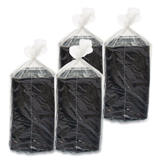 Dart® PresentaBowls Pro Black Square Bowls, 24 oz, Plastic, 63/Bag, 4 Bag/Carton (070248)