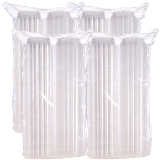 Dart® ClearSeal Hinged-Lid Plastic Containers, 6 x 5 4/5 x 3, Clear, 500/Carton (DCCC57PST1)