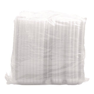 Dart® ClearSeal Hinged-Lid Plastic Containers, 8 1/4 x 3 x 8 1/4, Clear 125/PK 2 PK/CT (DCCC90PST3)