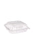 Dart® ClearSeal Hinged-Lid Plastic Containers, 8 1/4 x 3 x 8 1/4, Clear 125/PK 2 PK/CT (DCCC90PST3)
