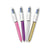 BIC® 4-Color Retractable Ballpoint Pen, 1mm, Black/Blue/Green/Red Ink, Blue Barrel (BICMM11)