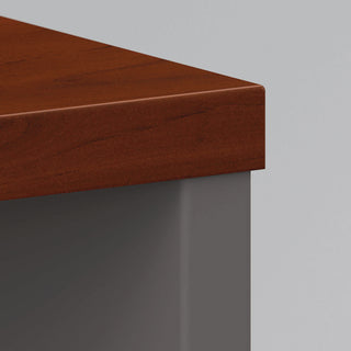Bush® Series C Collection 72W Desk Shell, 71.13w x 29.38d x 29.88h, Hansen Cherry/Graphite Gray (BSHWC24436)