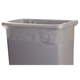 AccuFit® Linear Low Density Can Liners with AccuFit Sizing, 23 gal, 0.9 mil, 28" x 45", Clear, 50/Box (HERH5645TCRC1)
