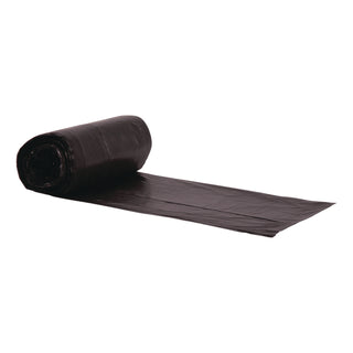 AccuFit® Linear Low Density Can Liners with AccuFit Sizing, 32 gal, 0.9 mil, 33" x 44", Black, 100/Carton (HERH6644TKR01)