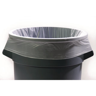 AccuFit® Linear Low Density Can Liners with AccuFit Sizing, 55 gal, 0.9 mil, 40" x 53", Clear, 50/Box (HERH8053TCRC1)