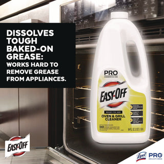 Professional EASY-OFF® Ready-to-Use Oven and Grill Cleaner, Liquid, 2qt Bottle, 6/Carton (REC80689)