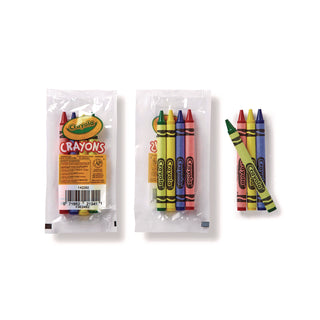 Crayola® Classic Color Crayons in Cello Pack, 4 Colors, 4/Pack, 360 Packs/Carton (CYO520083)