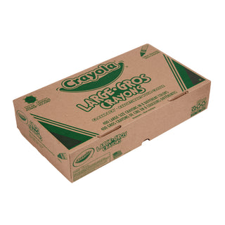 Crayola® Classpack Large Size Crayons, 50 Each of 8 Colors, 400/Box (CYO528038)