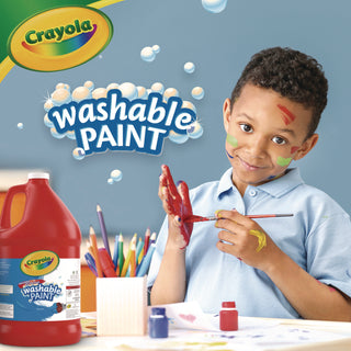 Crayola® Washable Paint, Red, 1 gal (CYO542128038)