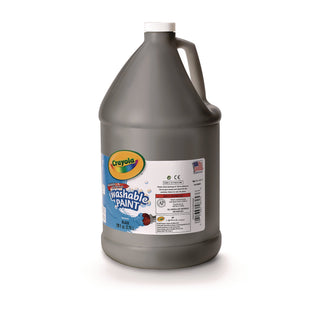Crayola® Washable Paint, Black, 1 gal (CYO542128051)