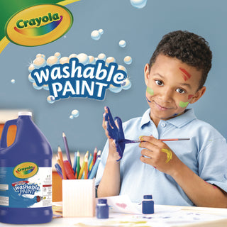 Crayola® Artista II Washable Tempera Paint, Blue, 16 oz (CYO543115042)