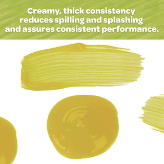 Crayola® Artista II Washable Tempera Paint, Yellow, 32 oz (CYO543132034)