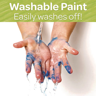 Crayola® Washable Fingerpaint, Blue, 16 oz (CYO551316042)