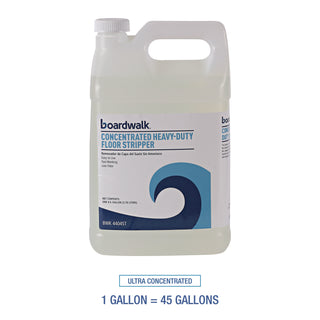 Boardwalk® Concentrated Heavy-Duty Floor Stripper, 1 gal Bottle, 4/Carton (BWK4404ST)