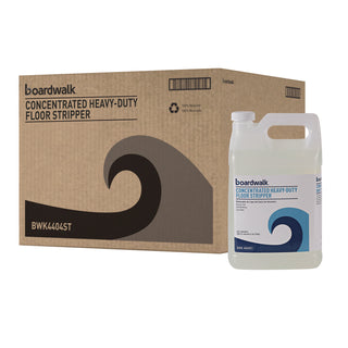 Boardwalk® Concentrated Heavy-Duty Floor Stripper, 1 gal Bottle, 4/Carton (BWK4404ST)