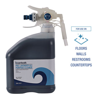 Boardwalk® PDC All Purpose Cleaner, Lavender Scent, 3 Liter Bottle, 2/Carton (BWK4811)
