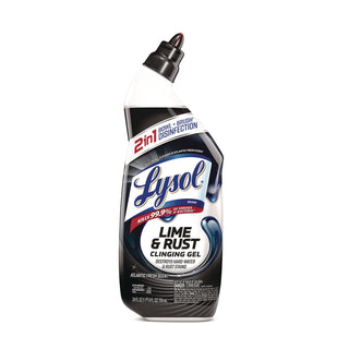 LYSOL® Brand Disinfectant Toilet Bowl Cleaner w/Lime/Rust Remover, Wintergreen, 24 oz (RAC98013EA) (RAC98013EA)