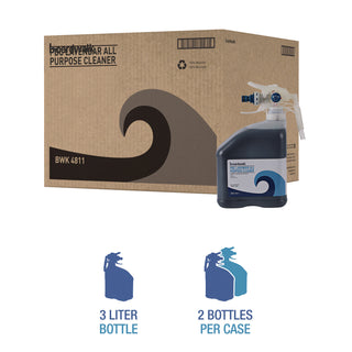 Boardwalk® PDC All Purpose Cleaner, Lavender Scent, 3 Liter Bottle, 2/Carton (BWK4811)