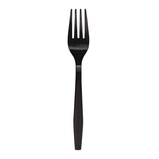 Boardwalk® Heavyweight Polypropylene Cutlery, Fork, Black, 1000/Carton (BWKFORKHWPPBLA)