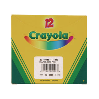 Crayola® Bulk Crayons, 12/BX, Pink (CYO520836010)