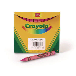 Crayola® Bulk Crayons, 12/BX, Pink (CYO520836010)