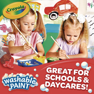 Crayola® Washable Paint, Red, 1 gal (CYO542128038)