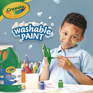 Crayola® Washable Paint, Green, 1 gal (CYO542128044)