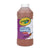 Crayola® Artista II Washable Tempera Paint, Brown, 16 oz (CYO543115007)