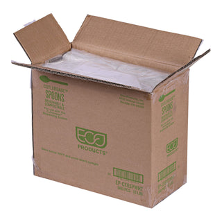 Eco-Products® Cutlery for Cutlerease Dispensing System, Spoon, 6", White, 960/Carton (ECOEPCE6SPWHT)