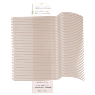 Eco-Products® Cutlery for Cutlerease Dispensing System, Fork, 6", White, 960/Carton (ECOEPCE6FKWHT)
