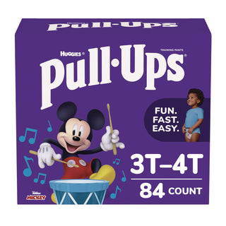 Huggies® Pull-Ups Learning Designs Potty Training Pants for Boys, Size 5, 3T-4T, 32 lbs to 40 lbs, 84/Carton (KCM45271)