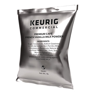 Keurig® Premium Cafe Powders, French Vanilla, 16 oz Bag, 12/Carton (KEU5000370310)