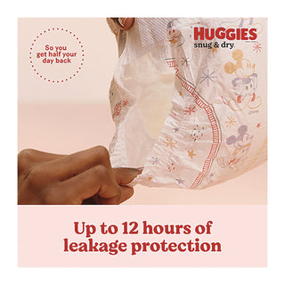 Huggies® Snug and Dry Diapers, Size 2, 12 lbs to 18 lbs, 100/Carton (KCM54646)