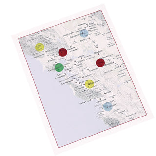 Avery® Handwrite-Only Self-Adhesive "See Through" Removable Round Color Dots, .75" dia., Assorted Colors, 35/Sheet, 29 Sheets/Pack (AVE5473)