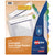 Avery® Insertable Style Edge Tab Plastic 1-Pocket Dividers, 8-Tab, 11.25 x 9.25, Translucent, 1 Set (AVE11293)