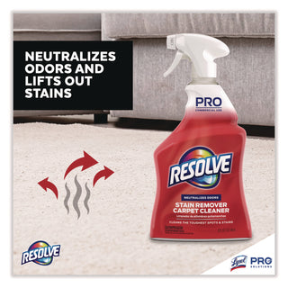 Professional RESOLVE® Carpet Cleaner, 32oz Spray Bottles, 12/Carton (RAC97402CT)