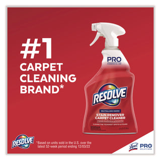 Professional RESOLVE® Carpet Cleaner, 32oz Spray Bottles, 12/Carton (RAC97402CT)