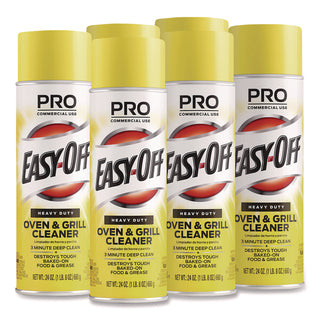 Professional EASY-OFF® Oven and Grill Cleaner, 24 oz Aerosol, 6/Carton (RAC85261)