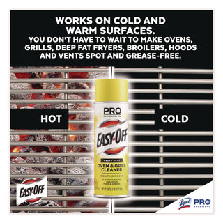 Professional EASY-OFF® Oven and Grill Cleaner, 24 oz Aerosol, 6/Carton (RAC85261)