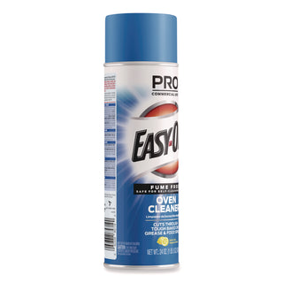 Professional EASY-OFF® Fume Free Max Oven Cleaner, Foam, Lemon, 24 oz Aerosol Spray, 6/Carton (RAC85260)
