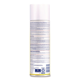 Professional LYSOL® Brand Disinfectant Foam Cleaner, 24oz Aerosol, 12/Carton (RAC02775CT)